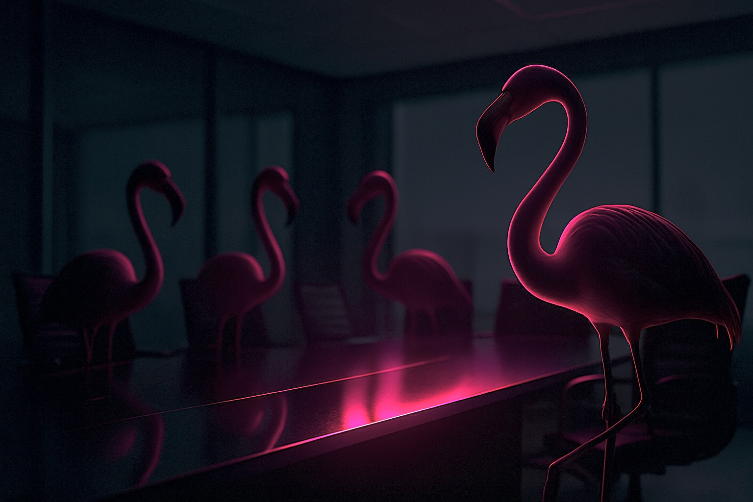 Abstract network background with vivid gradients